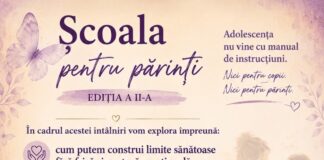 ”Școala pentru părinți”, Ediția a II-a, joi, 28 mai 2026, ora 16.00